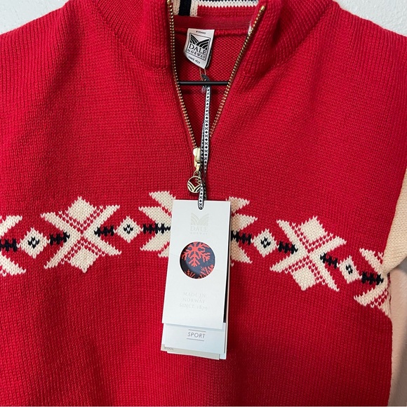 Dale of Norway Wool Sweater Kids Size 8 - Picture 2 of 5
